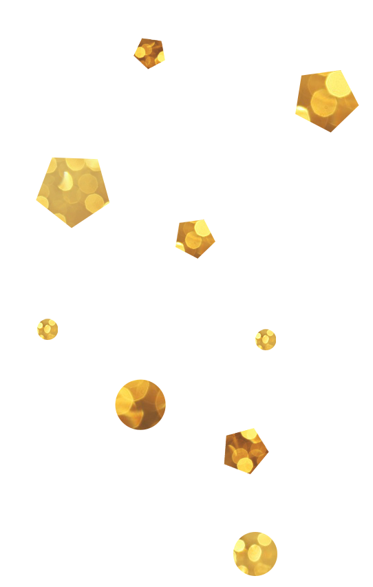 キラキラあしらい