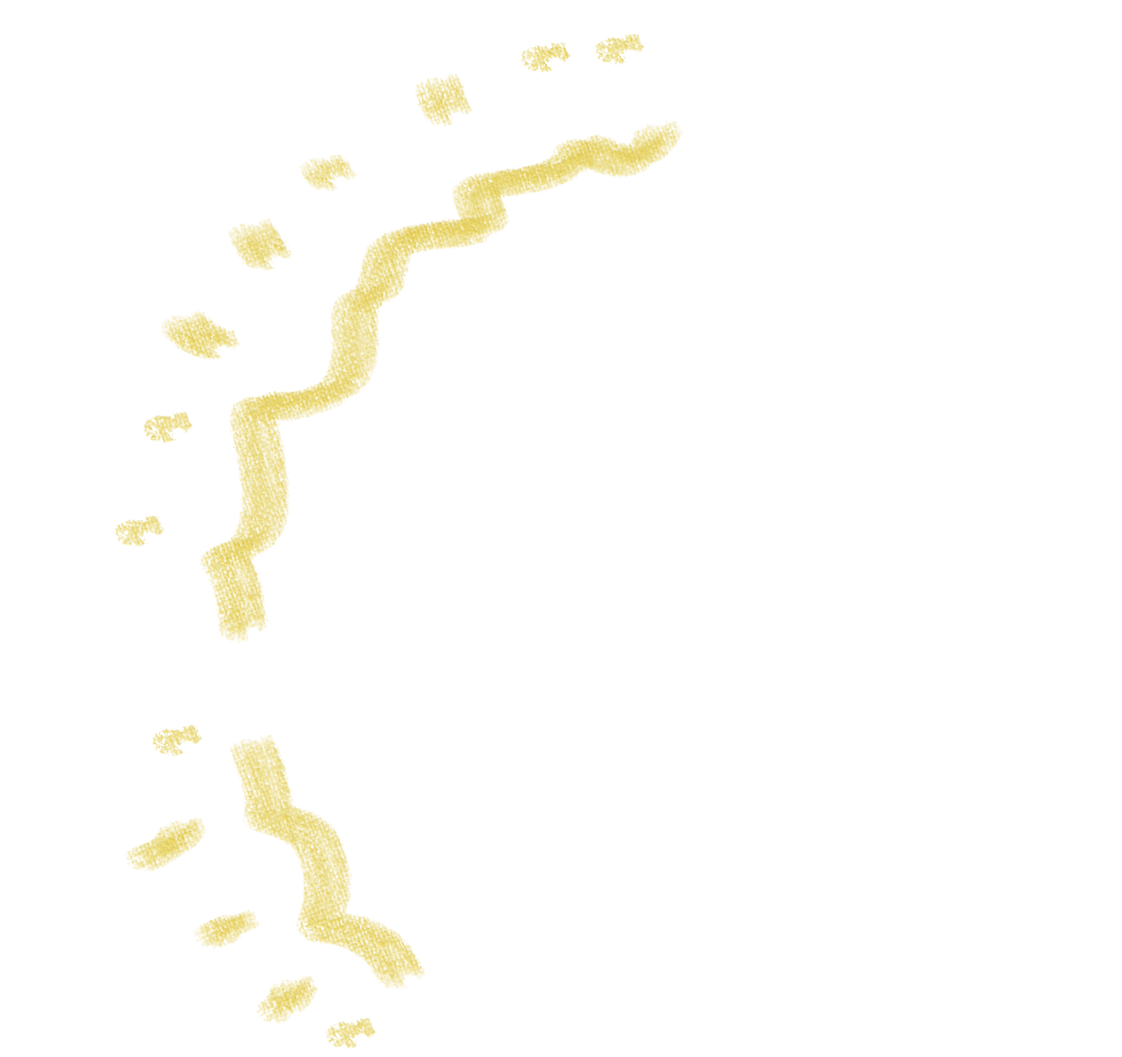 黄色あしらいイラスト