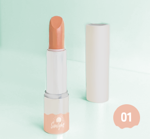 01morningglowのリップ